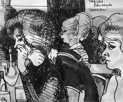 Peter Mynde restaurant, Stockholm.